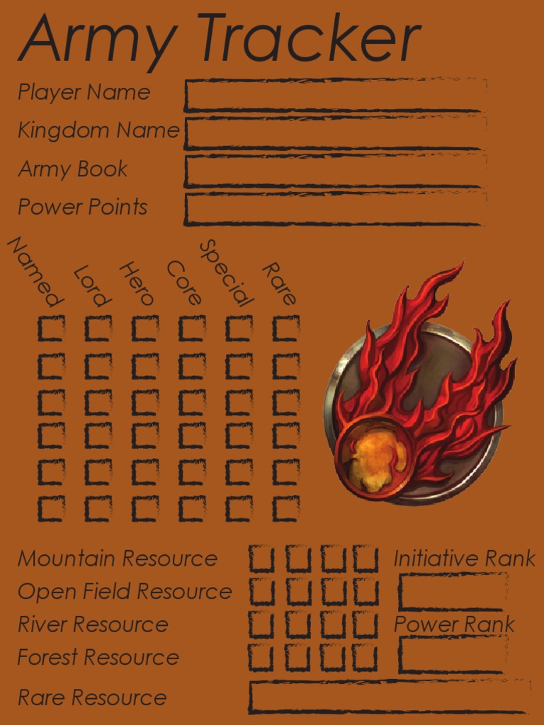 Army Tracker for Kingdom Management | PDF | Young Adult