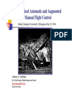 Generalized Automatic and Augmented Manual Flight Control Systems
