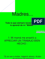 Lo Que Aprendi de Mi Madre