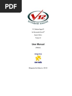 V12-Dbe 3 Manual