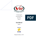 V12-Dbe 3 Manual