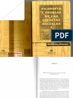 BRIONES, G. Filosofía y Teorías de Las Ciencias Sociales