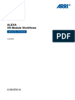 ALEXA XR Module Workflows White Paper