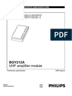 Data Sheet: BGY212A