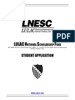 2014 LNSF Student Application
