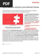Como Usar Sua Memoria Como Sherlock Holmes