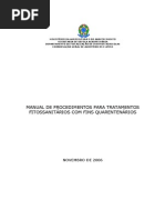 Manual Procedimentos Tratamentos Fitossanitarios Quarentenarios