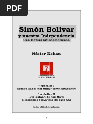 Kohan Bolivar Marxismo Che Guevara - 
