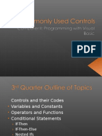 3Q Commonly Used Controls