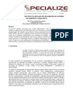 A Iluminação Enquanto Fator de Alteração Do Desempenho No Trabalho em Ambientes Corporativos