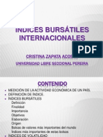 Índices Bursátiles Internacionales