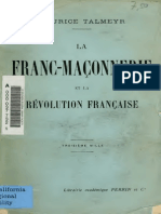 Talmeyr Maurice - La Franc-Maçonnerie Et La Révolution Française PDF