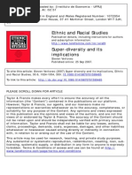 Super-diversity Emerges in the United Kingdom