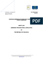 Opinia (martie 2014) Comisie de la Venetia cu privire la propunerile de modificare a Codului Electoral din noiembrie 2013