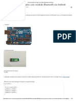 Acionar Portas Do Arduíno Com Módulo Bluetooth Via Android