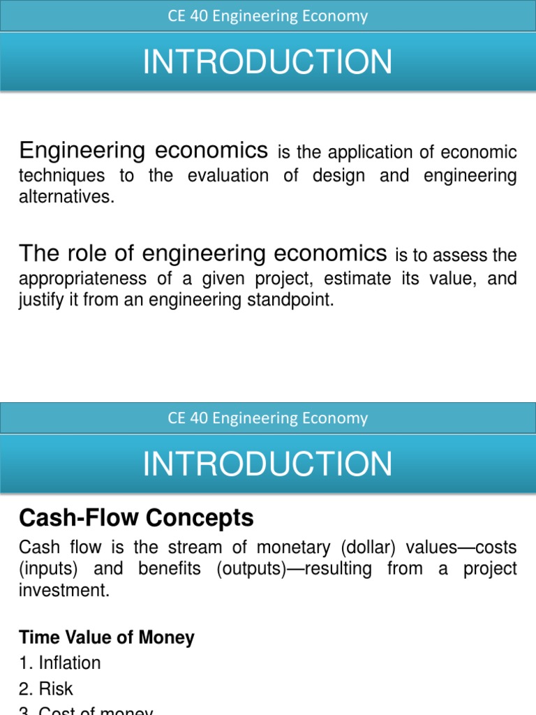 Time Value of Money in Engineering Economy | PDF | Time Value Of Money ...