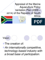 South African Marine Aquaculture Policy 2