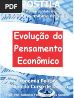 Apostila Evoluçao Do Pensamento Economico