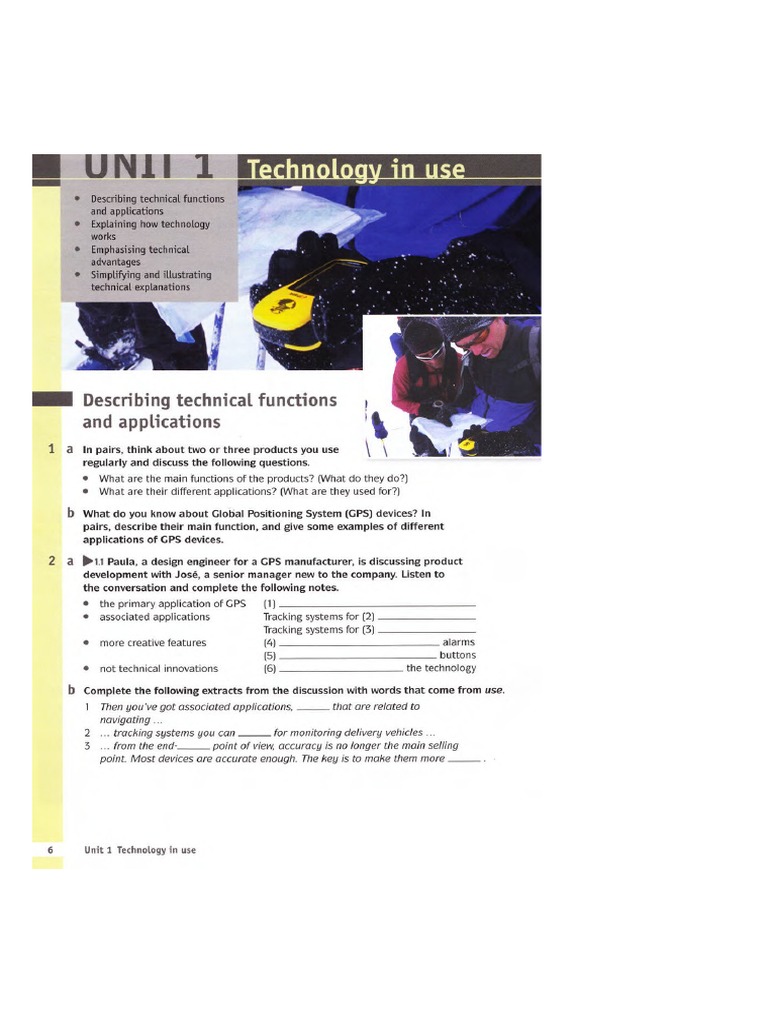 Describing Technical Functions and Applications | PDF