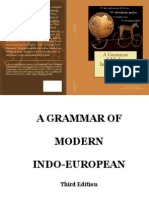 A Grammar of Modern Indo European Third Edition