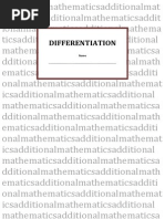 Differentiation