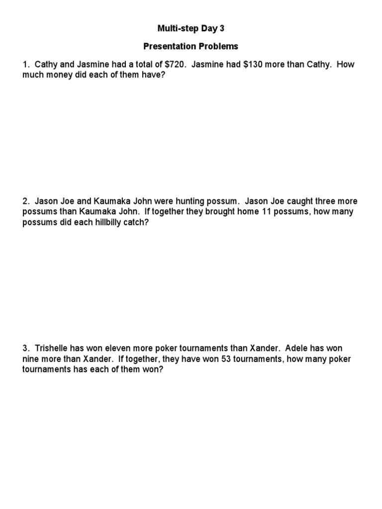 Multi-Step Day 3 Final | PDF | Law | Home & Garden