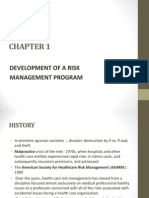 Development of Risk Management Program