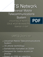 UMTS Network: Universal Mobile Telecommunications System