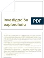 Investigación Exploratoria