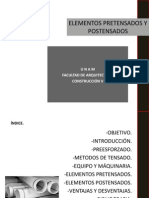 Tema10 Elementos Pretensados y Postensados