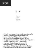 Download Ground penetrating radarpptx by yanisazafira SN220504008 doc pdf