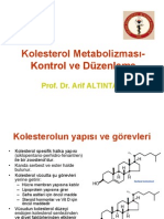 Lipid Metabol (Kolesterol Metabolizması) PDF