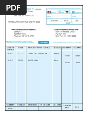Medical Bill