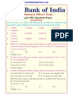 5.state Bank of India August 2011 REASONING .Text - Marked.text - Marked