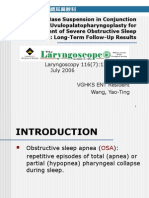 Tongue Suspension Procedures