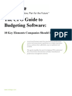 Centage Budgeting Software Whitepaper