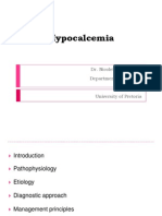 Hypocalcemia College Presentation