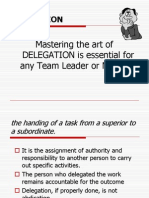 Delegation