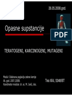 EOpasne Supstancije Teratogeni, Karcinogeni, Mutageni