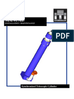 Synchronized Telescopic Cylinder Manual