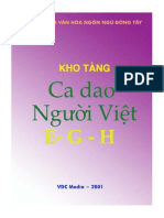 Kho Tang CA Dao Nguoi Viet (Van E-G-H)
