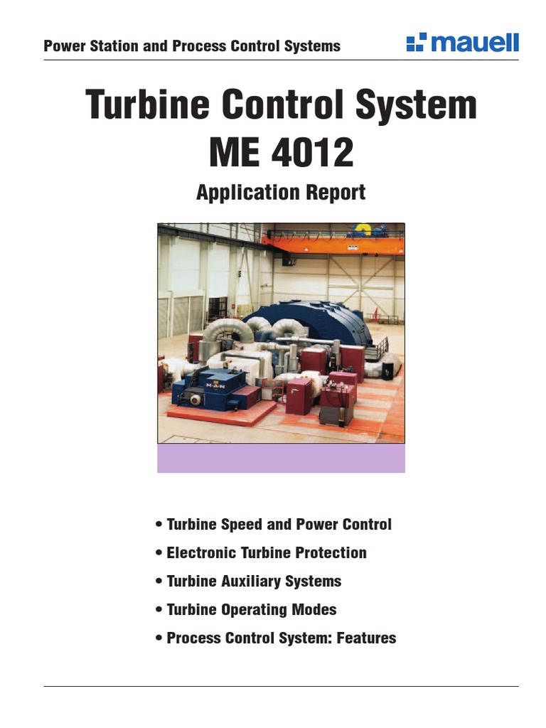 Turbine Control Systems Guide | PDF | Control Theory | Control System