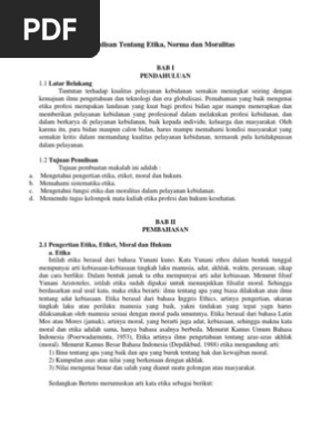 Contoh Jurnal Etika Kepenulisan Pdf