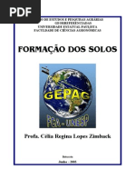 formação do solo