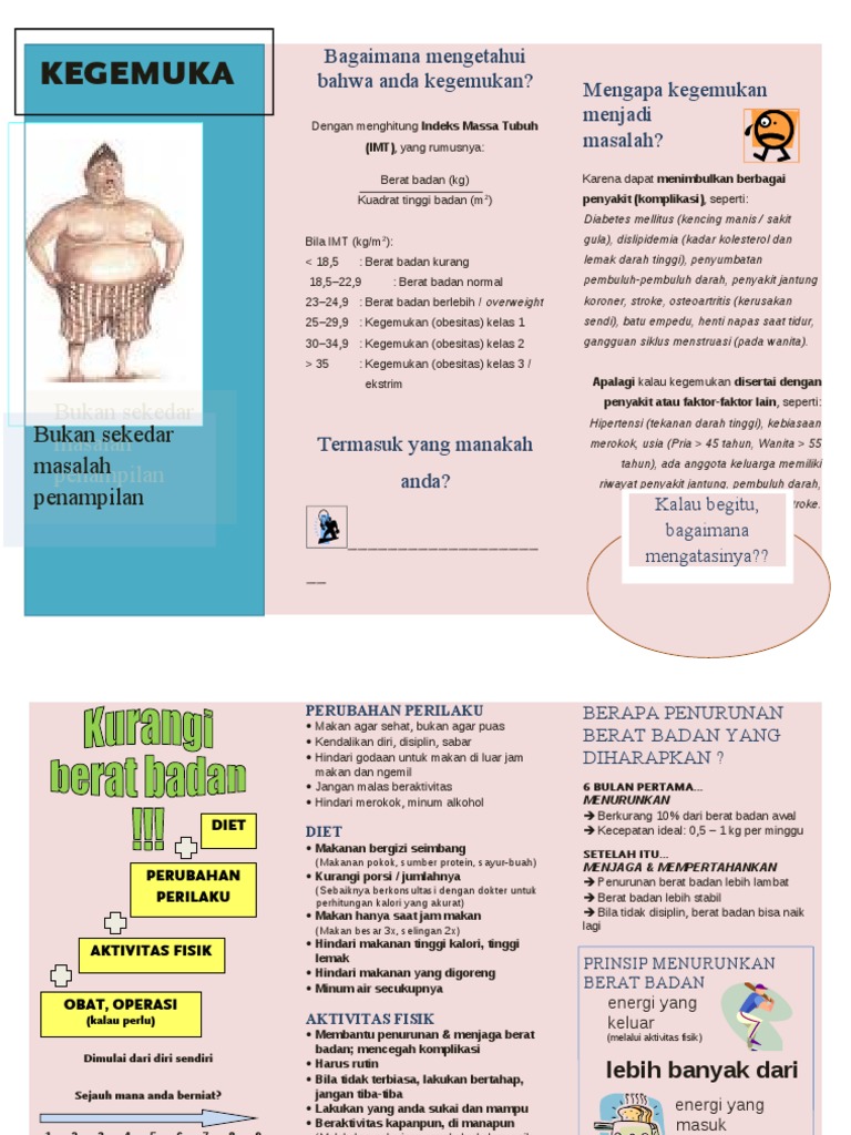 Obesitas Leaflet Pdf