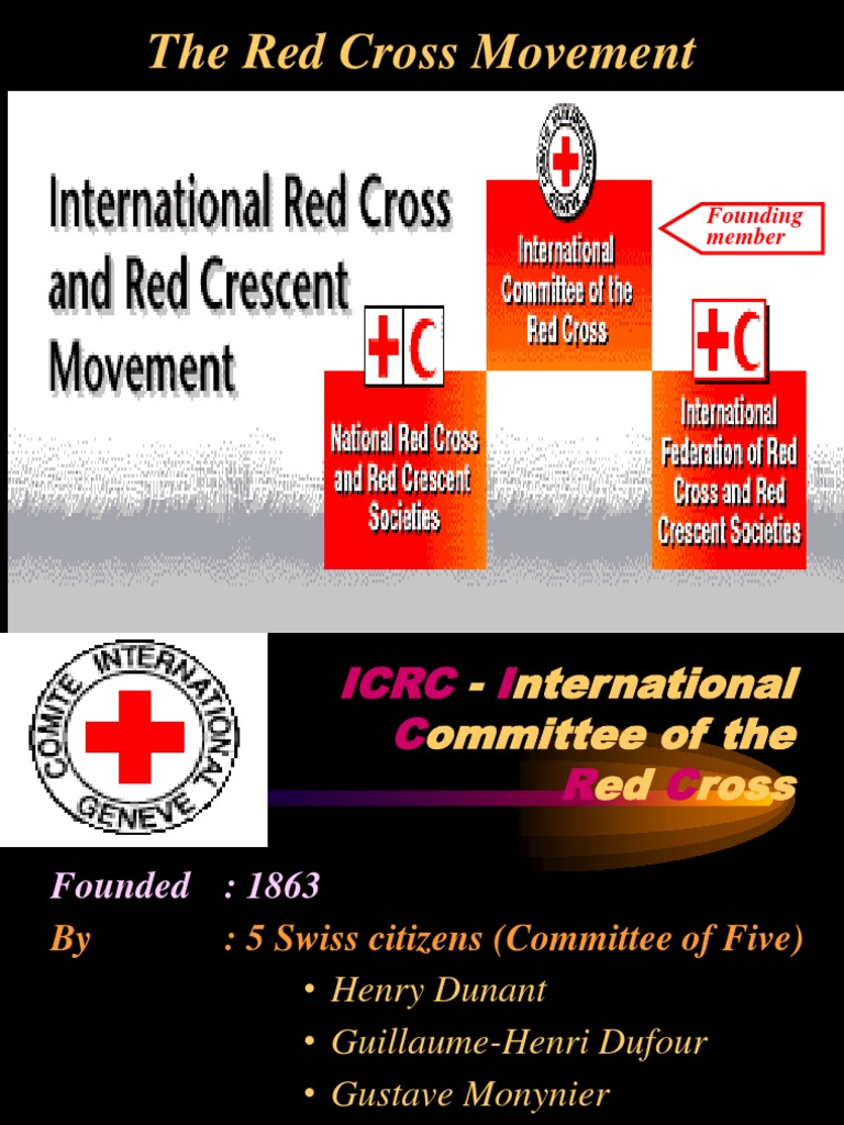 Founding of the Red Cross Movement | PDF