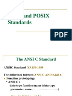 Unix and Po Six Standards