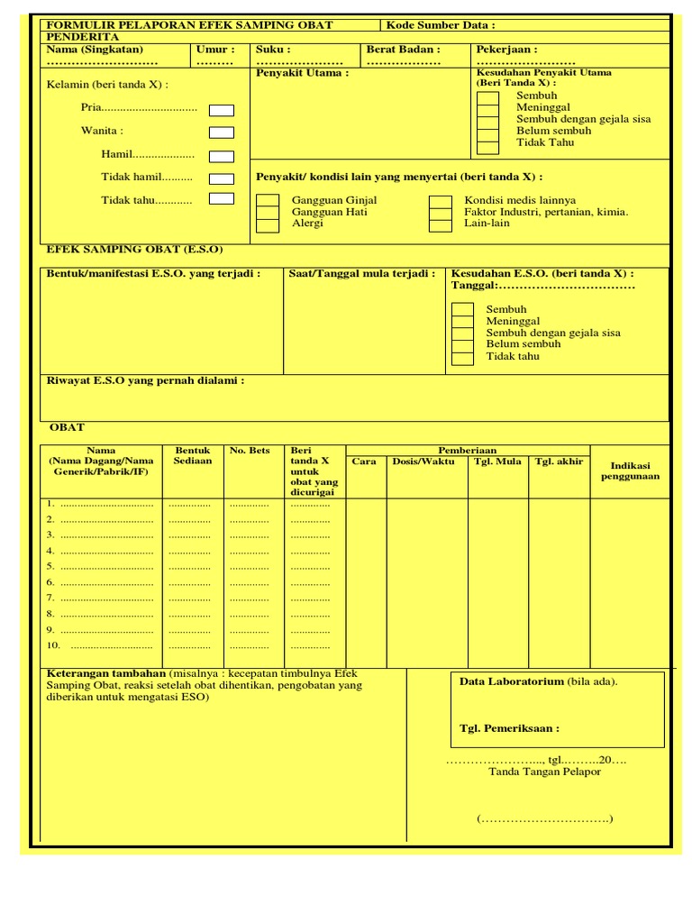 contoh  formulir  meso  contoh  formulir  meso