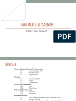 Kalkulus Dasar Elins b Sem II 2013 2014 Minggu i (1)