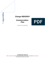 CH Communication Plan